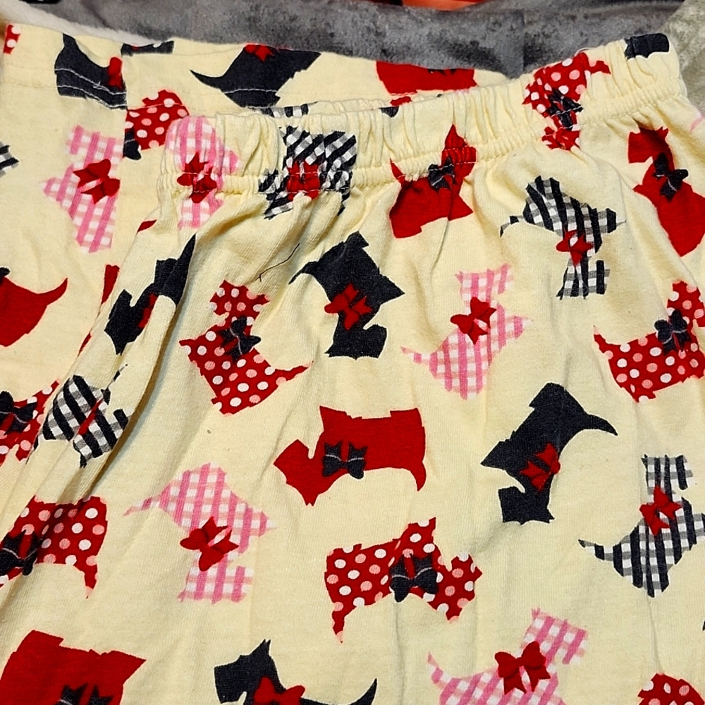Womens plus size puppy pajama pants